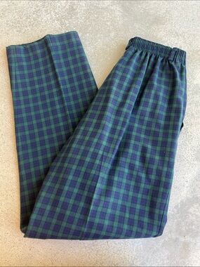 VTG Jantzen Plaid Tartan Trousers, 8